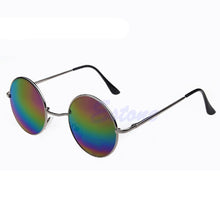 Load image into Gallery viewer, Hippie Circle Round Glasses Sunglasses Cyber Goggles Vintage Retro Hippy Eyewear