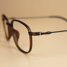 Carica l&#39;immagine nel visualizzatore di Gallery, Montature per occhiali ellittiche piccole Hipster Uomo Donna Occhiali per computer Occhiali da vista per miopia in acciaio al carbonio in acciaio al tungsteno