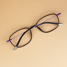 Carica l&#39;immagine nel visualizzatore di Gallery, Montature per occhiali ellittiche piccole Hipster Uomo Donna Occhiali per computer Occhiali da vista per miopia in acciaio al carbonio in acciaio al tungsteno