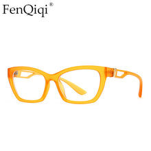 Carica l&#39;immagine nel visualizzatore di Gallery, Braccio cavo Piccoli occhi di gatto Occhiali da sole Telaio Designer di marca Occhiali da vista ottici Occhiali da lavoro maschili femminili Copos oculos de sol 