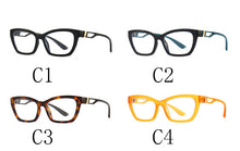Carica l&#39;immagine nel visualizzatore di Gallery, Braccio cavo Piccoli occhi di gatto Occhiali da sole Telaio Designer di marca Occhiali da vista ottici Occhiali da lavoro maschili femminili Copos oculos de sol 