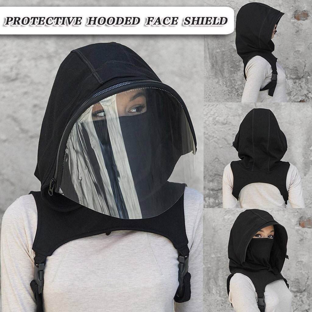 Hooded Faceshield Protective Glasses Men's Women's Goggles Safety Glasses Anti-Spray Mask Protective Goggle Glass Sunglasses