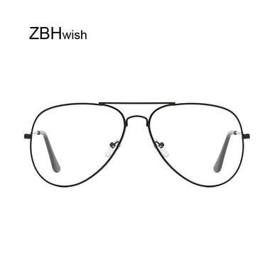 Classic Clear Glasses Gold Frame Vintage Glasses Women Men Optical Aviation Eyeglasses Transparent Clear Oculos