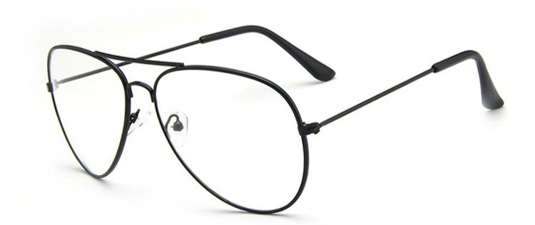 Classic Clear Glasses Gold Frame Vintage Sunglass Women Men Optical Aviation Eyeglasses Transparent Clear Oculos De Grau