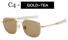 Load image into Gallery viewer, Aviation Sunglasses Men&#39;s Brand Designer American Army Military Optical AO Sun Glasses For Male UV400 Oculos de sol