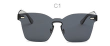 Load image into Gallery viewer, Brand designer sunglasses women Summer Rimless Square Shades Sun glasses Eyewear sunshines  Sunglasses woman