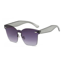 Load image into Gallery viewer, Brand designer sunglasses women Summer Rimless Square Shades Sun glasses Eyewear sunshines  Sunglasses woman