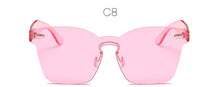Load image into Gallery viewer, Brand designer sunglasses women Summer Rimless Square Shades Sun glasses Eyewear sunshines  Sunglasses woman