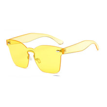 Load image into Gallery viewer, Brand designer sunglasses women Summer Rimless Square Shades Sun glasses Eyewear sunshines  Sunglasses woman