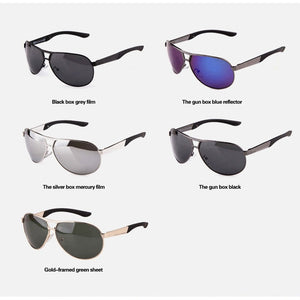 Men's UV400 Polarized Coating Sunglasses men Driving Mirrors Oculos Eyewear Sun Glasses for Man Sunwear