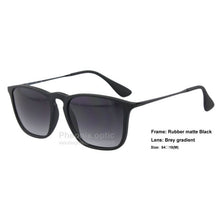 Carica l&#39;immagine nel visualizzatore di Gallery, Sunglasses Chris Outdoor Living Square style rubber matte frame PC lens 54 size  4187 women summer dress