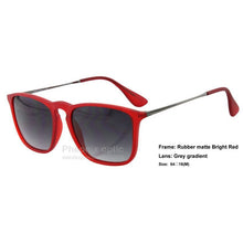Carica l&#39;immagine nel visualizzatore di Gallery, Sunglasses Chris Outdoor Living Square style rubber matte frame PC lens 54 size  4187 women summer dress