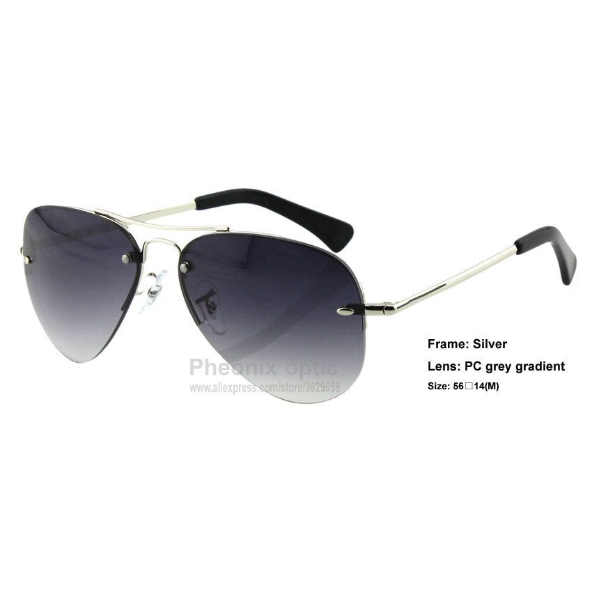 Sunglasses Outdoor Living Arista Pilot style frame PC lens 56 size women summer dress 3449