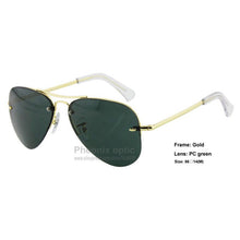Carica l&#39;immagine nel visualizzatore di Gallery, Sunglasses Outdoor Living Arista Pilot style frame PC lens 56 size women summer dress 3449