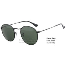 Load image into Gallery viewer, sunglasses Classic Round Metal style frame Glass gradient lens 50 size arista unisex women summer dress