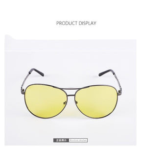 Four Functions BLue Light Blocking Day Night Vision Glasses Sunglasses Photochromic Polarized Men Glasses