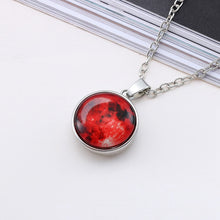 Carica l&#39;immagine nel visualizzatore di Gallery, Hot New Arrival Glowing Jewelry Full Moon Necklace Handmade Glass Dome Lunar Eclipse Necklace Glow In The Dark Pendant Jewelry