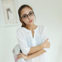 Carica l&#39;immagine nel visualizzatore di Gallery, ULTEM(PEI) Square Optical Glasses Women Men Ultralight TR90 Full Frame Computer Eyeglasses For Unisex Clear Eyewear