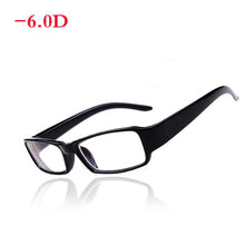 Load image into Gallery viewer, Women's Men's Finished Myopia Glasses Short Sight Eyewear Black -100 -150 -200 -250 -300 -350 -400 -450 -500 -550 -600