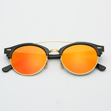 Load image into Gallery viewer, Round Acetate Tortoise Frame Men Sunglasses Lunettes Soleil Femme UV400 Women Sun Glasses Mirror Brown Glass Lenses