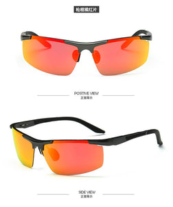 Aluminum-magnesium Night Goggles Antiglare Polarized Sunglasses Polarized Fishing Glasses Clip On Sunglasses  2282