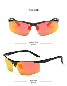 Aluminum-magnesium Night Goggles Antiglare Polarized Sunglasses Polarized Fishing Glasses Clip On Sunglasses  2282