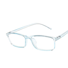 Load image into Gallery viewer, Ladies Simple High-end Square Glasses Monochromatic Transparent Glasses Men's Game Anti-blue Computer Glasses