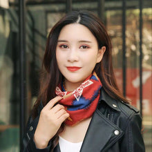 Load image into Gallery viewer, Multifunctional Women&#39;s Thin Hat Scarf Graffiti Star Hip Hop Cap Spring Autumn Headwear Scarf Caps Touca