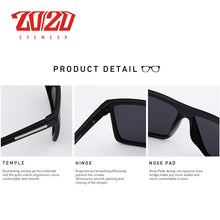 Load image into Gallery viewer, Sale Polarized Sunglasses Men Women Classic Square Plastic Driving Sun Glasses Male  Black Shades UV400