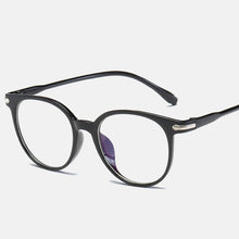 Load image into Gallery viewer, Simple Classic Anti-blue Glasses Ladies and Men Anti-blue Round Glasses Anti-radiation Goggles for Computer Games