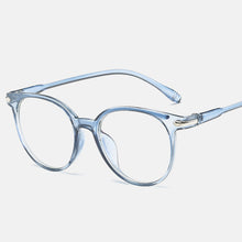 Load image into Gallery viewer, Simple Classic Anti-blue Glasses Ladies and Men Anti-blue Round Glasses Anti-radiation Goggles for Computer Games