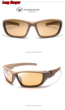 Carica l&#39;immagine nel visualizzatore di Gallery, Sale Women Polarized Sunglasses Men Oval Night Vision Black Frame Sun Glasses Safety Driving Sports Gafas De Sol 1031