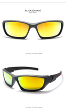 Carica l&#39;immagine nel visualizzatore di Gallery, Sale Women Polarized Sunglasses Men Oval Night Vision Black Frame Sun Glasses Safety Driving Sports Gafas De Sol 1031