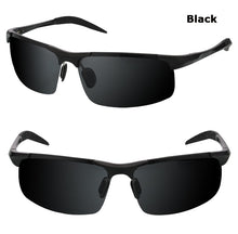 Carica l&#39;immagine nel visualizzatore di Gallery, men&#39;s aluminum-magnesium car drivers night vision goggles anti-glare polarizer sunglasses Polarized Driving Glasses