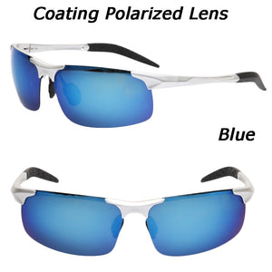men's aluminum-magnesium car drivers night vision goggles anti-glare polarizer sunglasses Polarized Driving Glasses