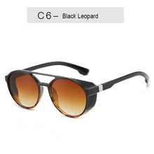 Load image into Gallery viewer, s Retro personality punk glasses vintage sunglasses aviation sun glasses Steampunk sunglasses Gafas de sol para hombres