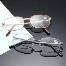 Load image into Gallery viewer, Selling Ladies Simple Metal Reading Glasses Men's Resin Glasses Pure Color Anti-blue Light Myopia Glasses