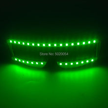 Carica l&#39;immagine nel visualizzatore di Gallery, Vendita di occhiali da sole da uomo occhiali luminosi occhiali luminosi a led abbigliamento puntelli per costumi occhiali da sole a led occhiali moda