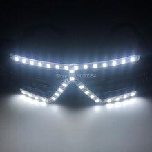 Carica l&#39;immagine nel visualizzatore di Gallery, Vendita di occhiali da sole da uomo occhiali luminosi occhiali luminosi a led abbigliamento puntelli per costumi occhiali da sole a led occhiali moda