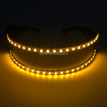 Carica l&#39;immagine nel visualizzatore di Gallery, Vendita di occhiali da sole da uomo occhiali luminosi occhiali luminosi a led abbigliamento puntelli per costumi occhiali da sole a led occhiali moda