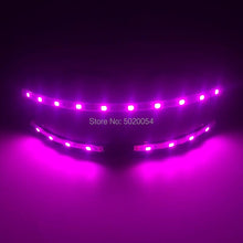 Carica l&#39;immagine nel visualizzatore di Gallery, Vendita di occhiali da sole da uomo occhiali luminosi occhiali luminosi a led abbigliamento puntelli per costumi occhiali da sole a led occhiali moda
