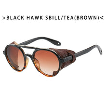 Load image into Gallery viewer, Style Retro personality punk glasses vintage sunglasses aviation sun glasses Double beam glasses Gafas de sol para hombres