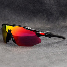 Load image into Gallery viewer, Sports Polarized Cycling Sunglasses outdoor Goggles Bike Glasses  Men women sports Cycling glasses 4 Lens  with case