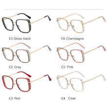 Load image into Gallery viewer, Hotony Blue Light Blocking Glasses Frame Woman Designer Brand UV400 Optical Female Eyewear Prescription Spectacles