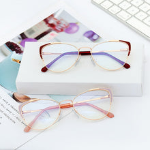 Load image into Gallery viewer, Hotony Eyeglasses Frame for Women Blue Light Blocking Eyewear Female Optical Glasses UV400 Prescription Spectacles Woman Fashion