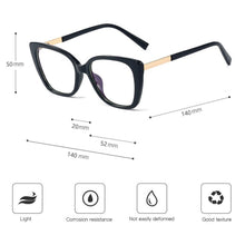 Load image into Gallery viewer, Hotony Eyewear Optical Glasses Frame Blue Light Blocking Female Woman Prescription Eyeglasses UV400 Women Spectacles
