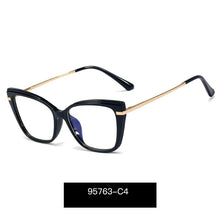 Load image into Gallery viewer, Hotony Optical Glasses Frame for Women Eyewear Blue Light Blocking Eyewear UV400 Prescription Spectacles Full Rim Female