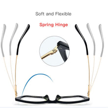 Load image into Gallery viewer, Hotony Optical Glasses Frame for Women Eyewear Blue Light Blocking Eyewear UV400 Prescription Spectacles Full Rim Female