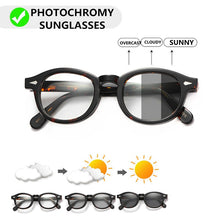 Load image into Gallery viewer, HotJohnny Depp Photochromy Gray Sunglasses L M S Sizes Driving Glasses for Prescription 0--- -6.00/0 --- -2.00