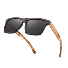 Load image into Gallery viewer, Hu Wood  2022  High Quality Square Sunglasses Men Polarized UV400  Sunglass Mirror Sport sun glasses  Driving oculos